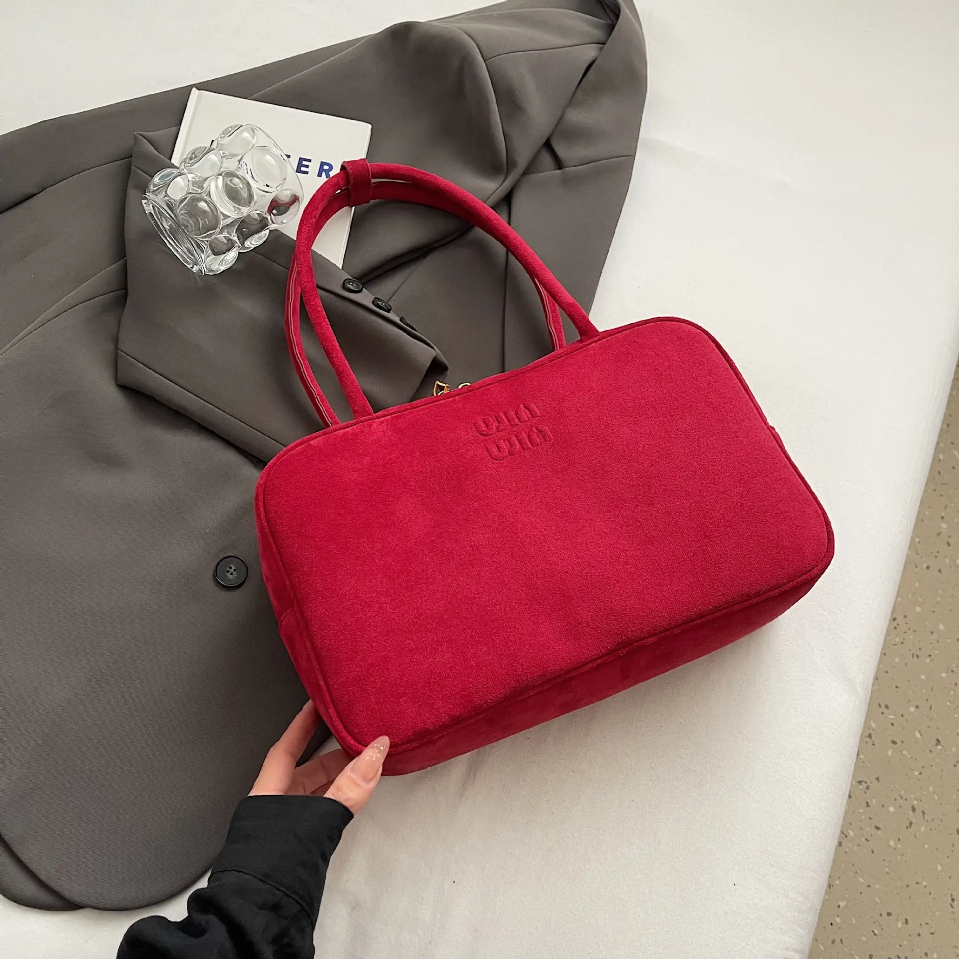 Women's Cross-Border Square Bag 2026 Winter Shoulder Bag