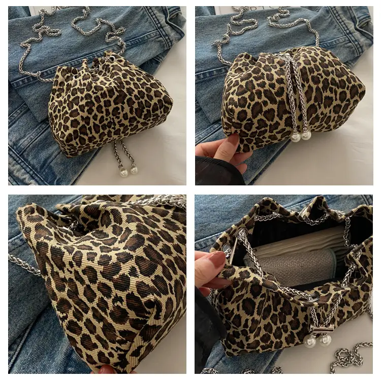 Women's Leopard Print Crossbody Bag 2024 Winter — feature 7