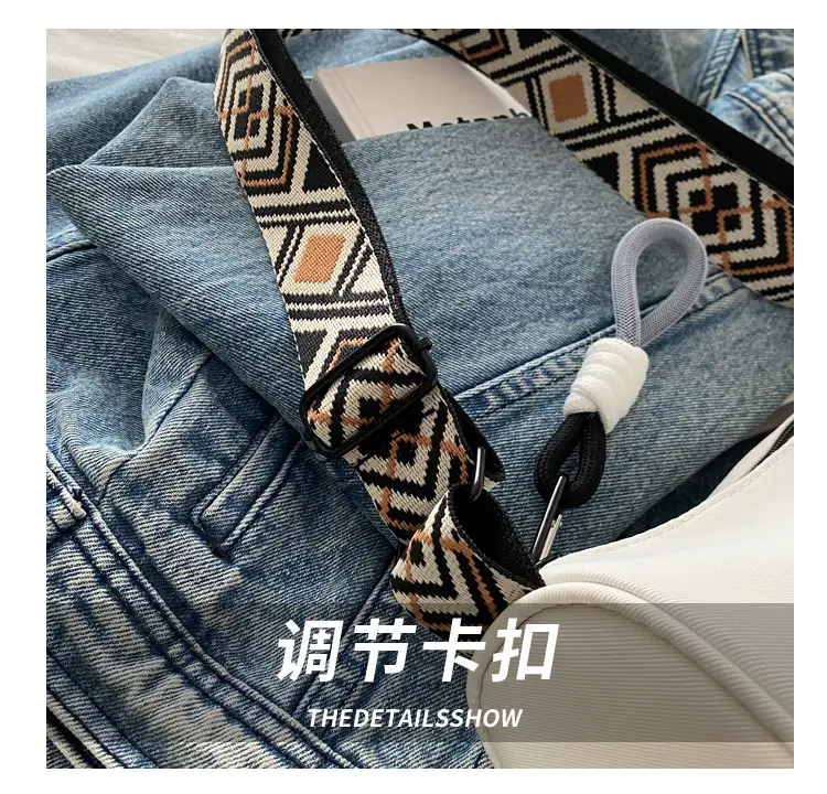 Black Canvas Shoulder Bag for Women 2024 — feature 6