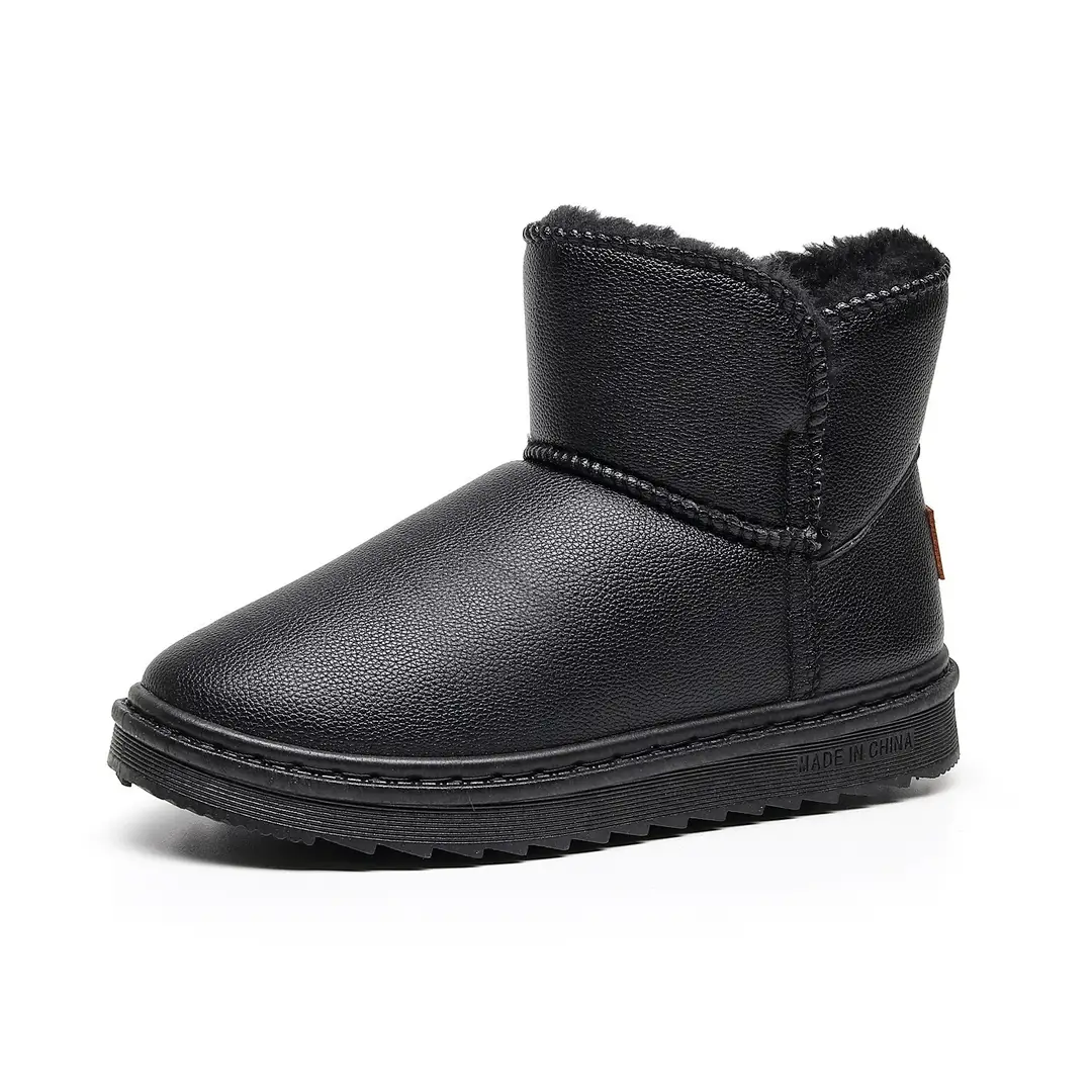 New fleece-lined Thickened Snow Cotton Women's Soft Bottom Non-slip All-match Women's Snow Boots Waterproof Cotton Shoes Women's Shoes - Image 7