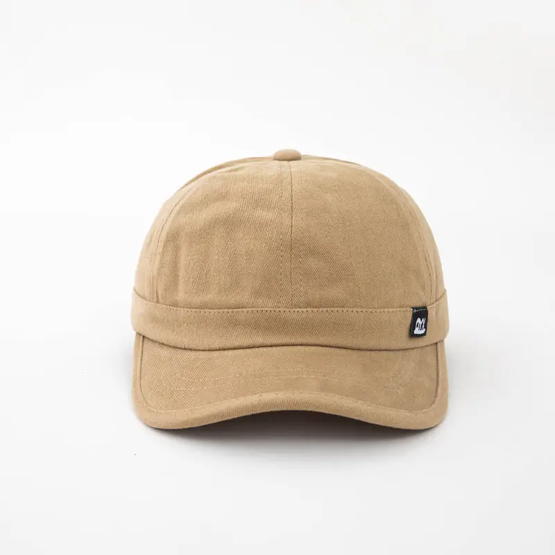Men's Black Baseball Cap Short Bristle Olive Green - Image 4