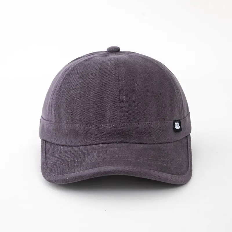 Men's Black Baseball Cap Short Bristle Olive Green - Image 5