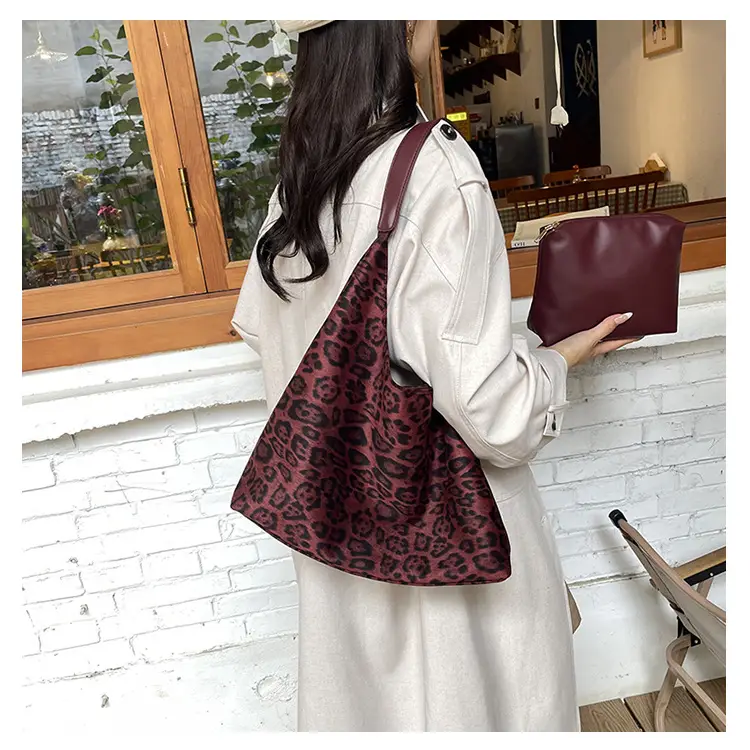 Leopard Print Women's Large Capacity Tote Bag — feature 22