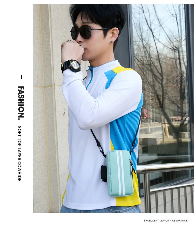 Small Shoulder Crossbody Phone Bag for Men Women — feature 15