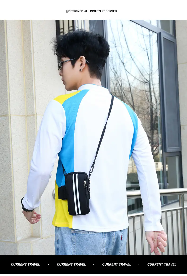 Small Shoulder Crossbody Phone Bag for Men Women — feature 20