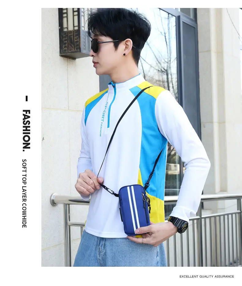 Small Shoulder Crossbody Phone Bag for Men Women — feature 21