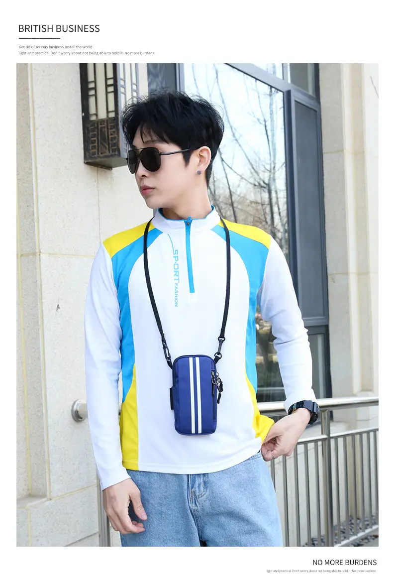 Small Shoulder Crossbody Phone Bag for Men Women — feature 23