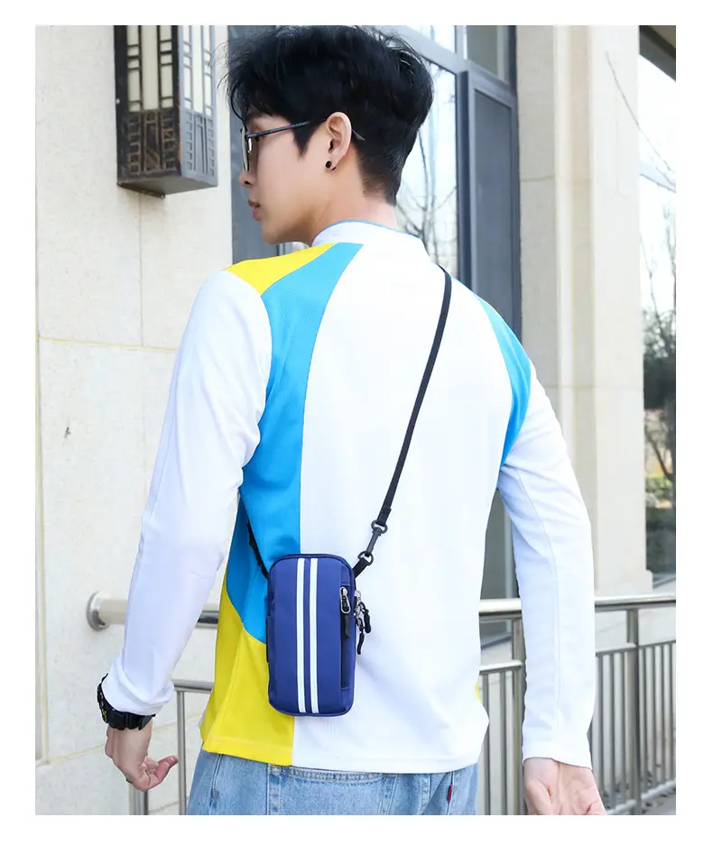 Small Shoulder Crossbody Phone Bag for Men Women — feature 24