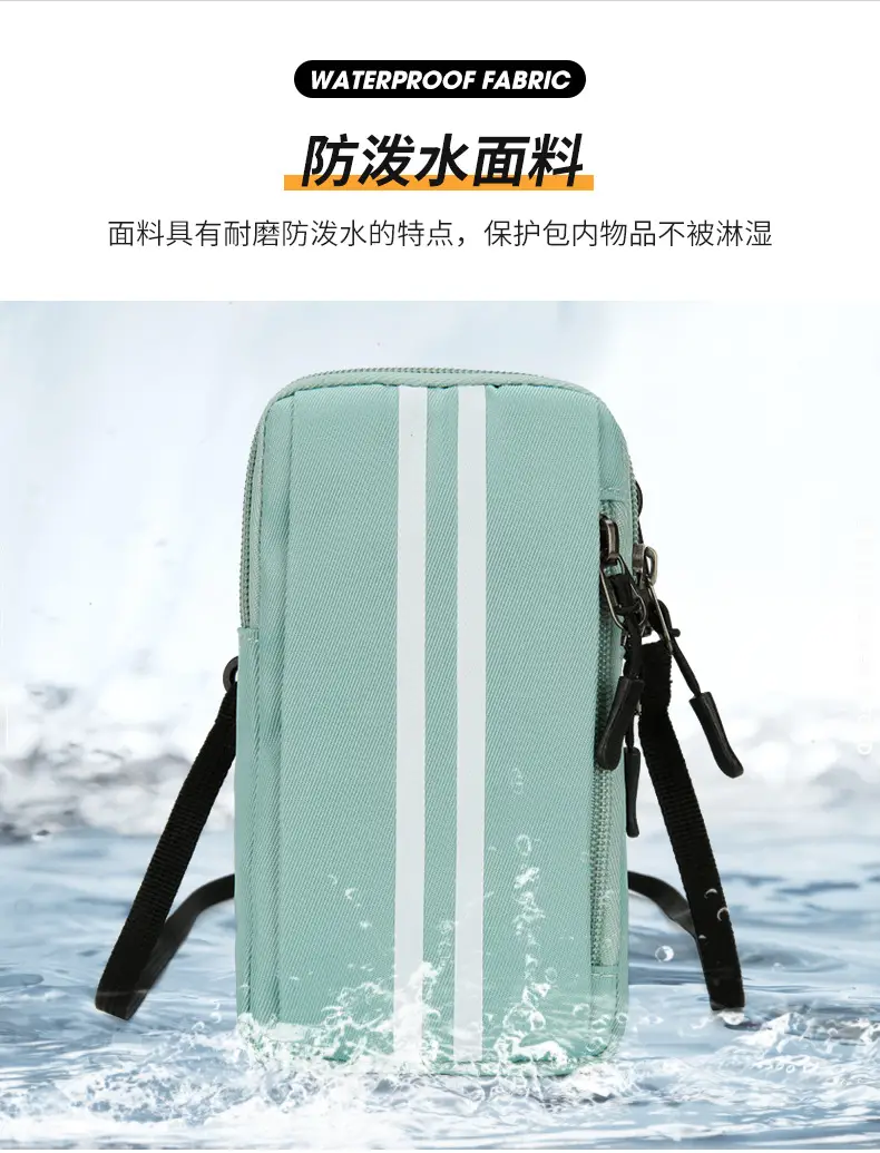 Small Shoulder Crossbody Phone Bag for Men Women — feature 3