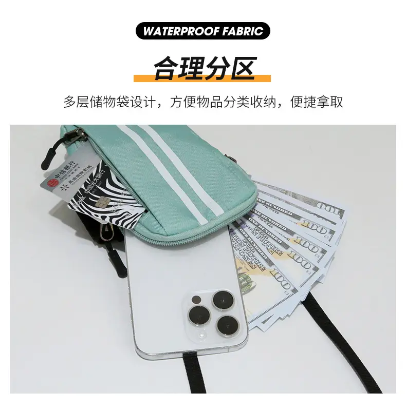Small Shoulder Crossbody Phone Bag for Men Women — feature 6