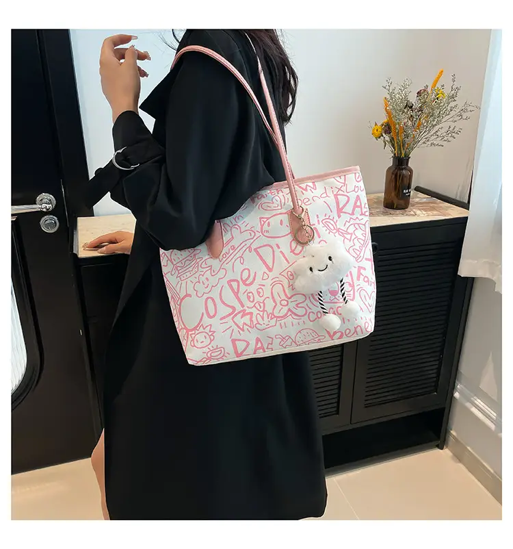 Black Printed Crossbody Bag for Women Spring Summer — feature 17