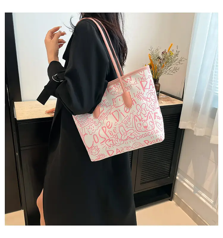 Black Printed Crossbody Bag for Women Spring Summer — feature 20