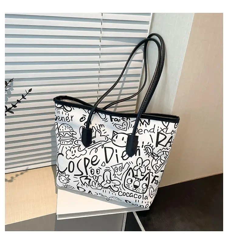 Black Printed Crossbody Bag for Women Spring Summer — feature 21