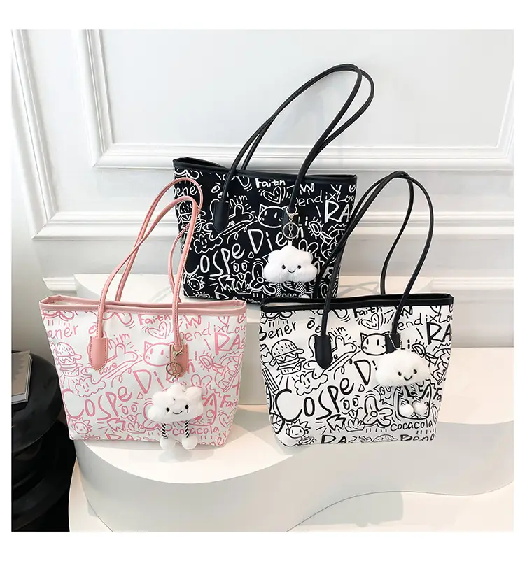 Black Printed Crossbody Bag for Women Spring Summer — feature 27
