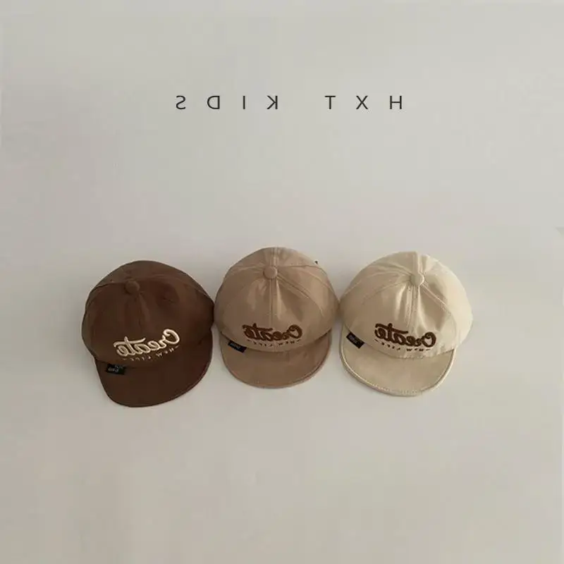 Brown Baby Cap with Small Embroidery for 1 Year Old - Image 8