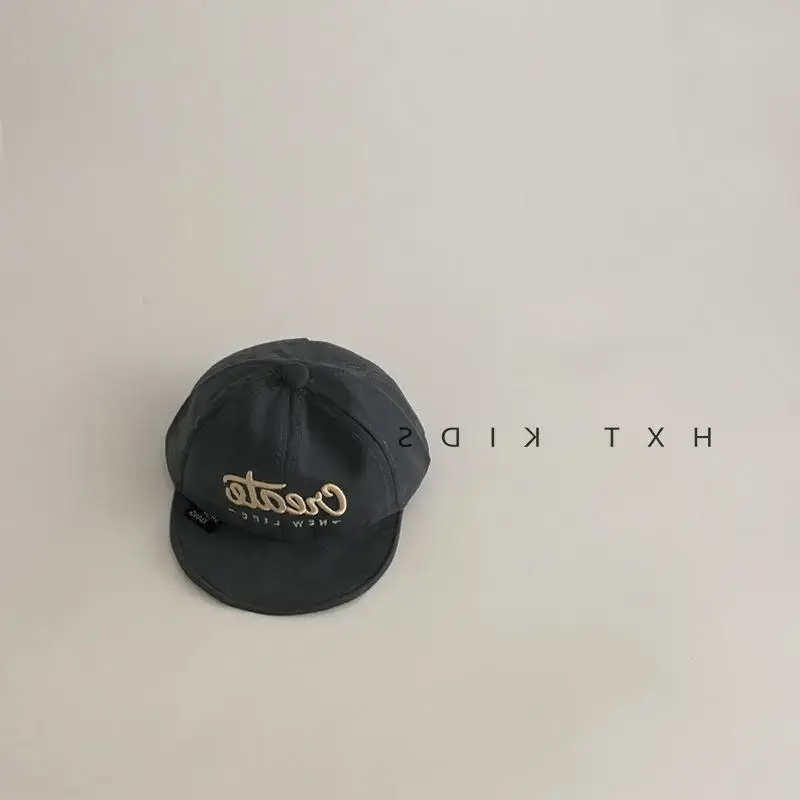 Brown Baby Cap with Small Embroidery for 1 Year Old - Image 4