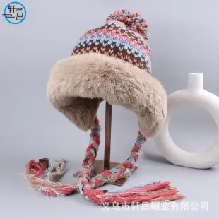 Japanese Lamb Velvet Baseball Cap for Women Winter Ski — feature 14
