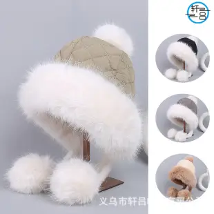 Japanese Lamb Velvet Baseball Cap for Women Winter Ski — feature 7