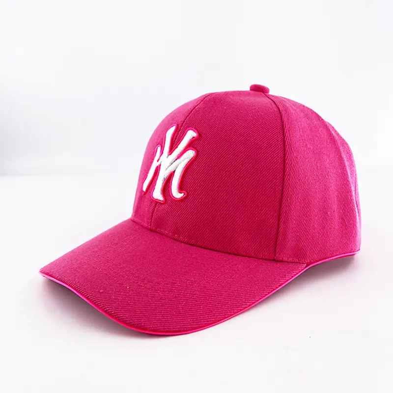 Pink My Letter Cap with LED Light for Men Women Night Running Outdoor — feature 9