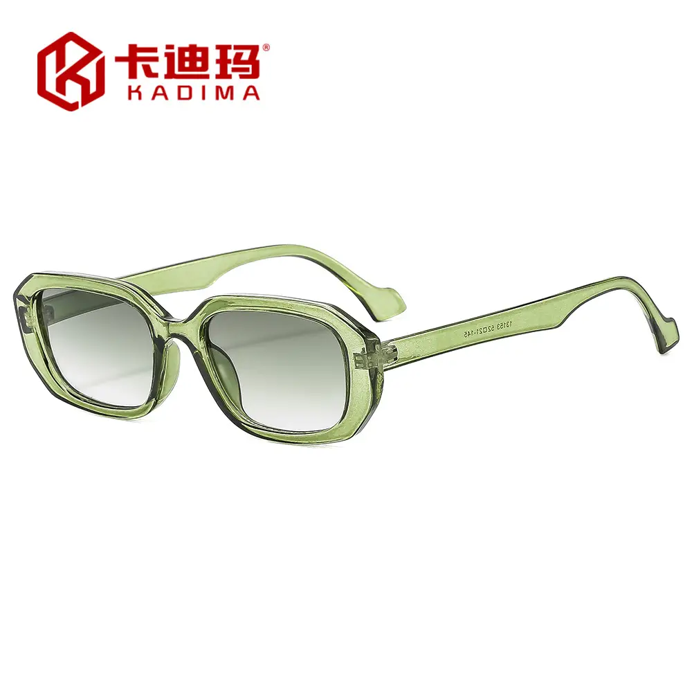 Green Retro Casual Sunglasses for Men Women - Image 8