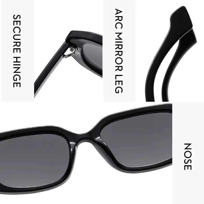 Green Retro Casual Sunglasses for Men Women — feature 6