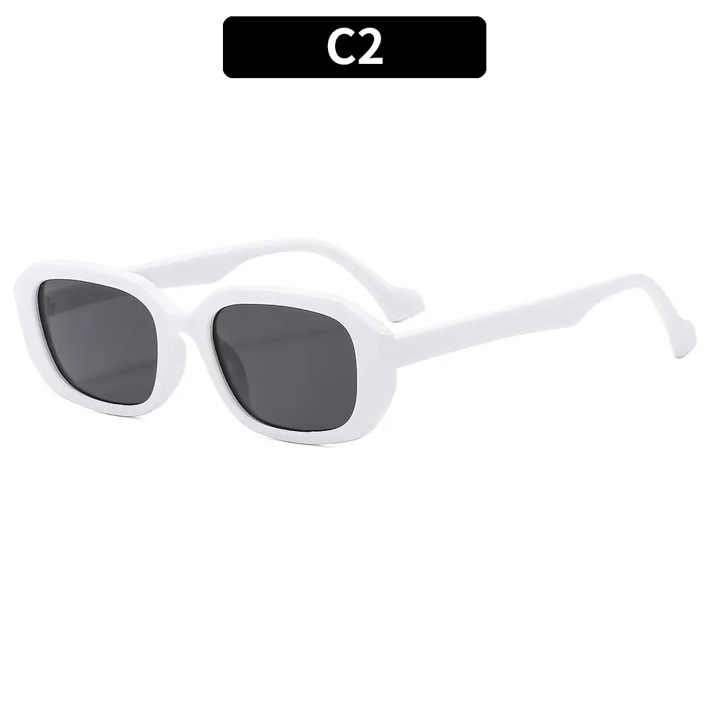 Green Retro Casual Sunglasses for Men Women