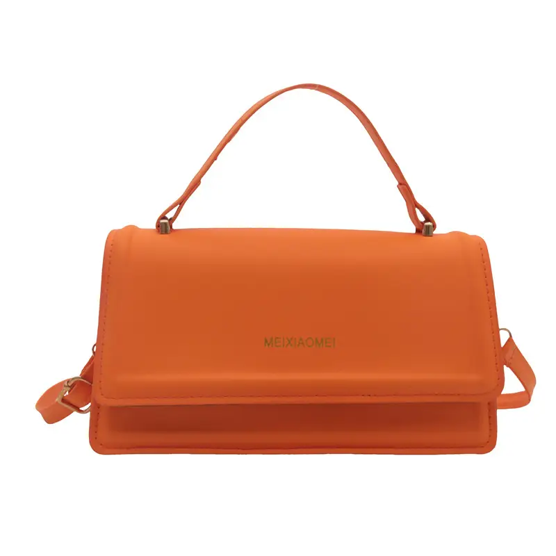 Orange Square Shoulder Bag for Women 2024 - Image 11