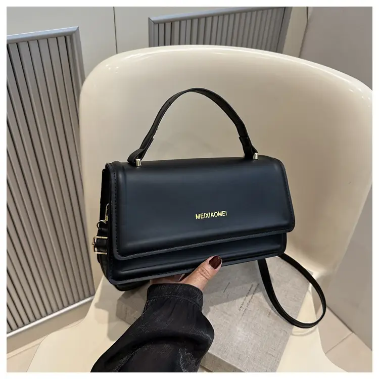 Orange Square Shoulder Bag for Women 2024 - Image 2