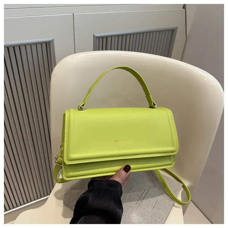 Orange Square Shoulder Bag for Women 2024 - Image 5