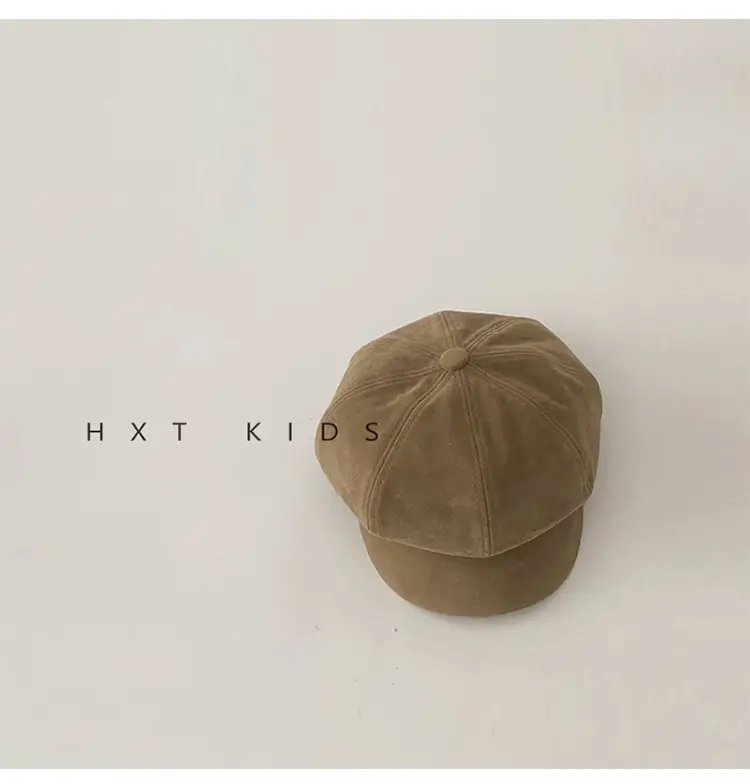 Children's Cap Autumn Winter Vintage Anti-Wearing Beret Ins Stylish Trendy — feature 8