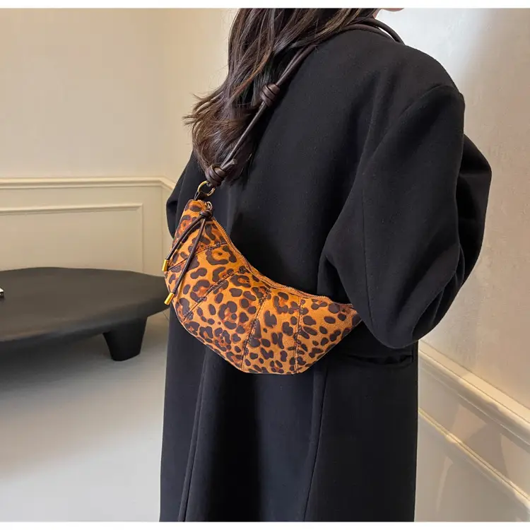 Retro Leopard Print Shoulder Crossbody Bag Women Large Capacity — feature 11