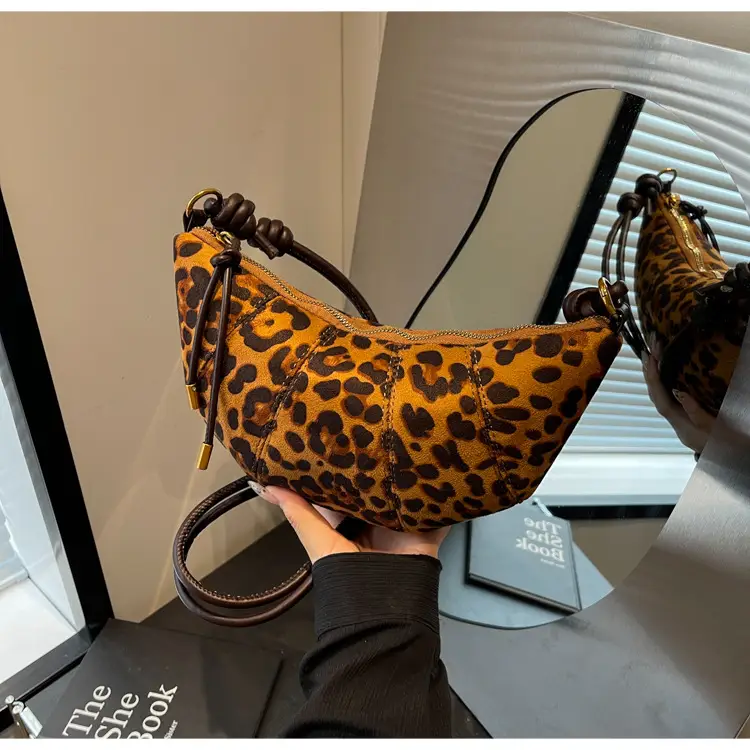Retro Leopard Print Shoulder Crossbody Bag Women Large Capacity — feature 39