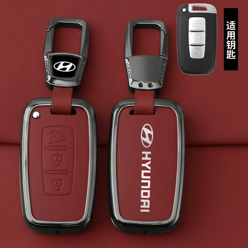 Suitable for Hyundai ix35 Key Case Name Tulang Leading Elantra Rena Rena Rena Car Key Case Buckle