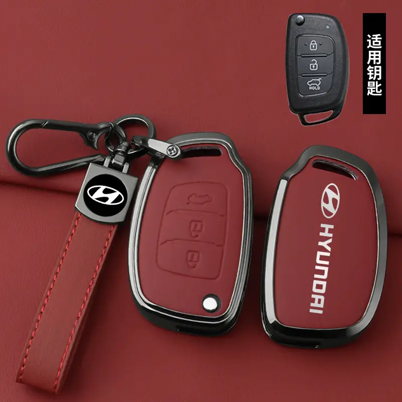 Suitable for Hyundai ix35 Key Case Name Tulang Leading Elantra Rena Rena Rena Car Key Case Buckle