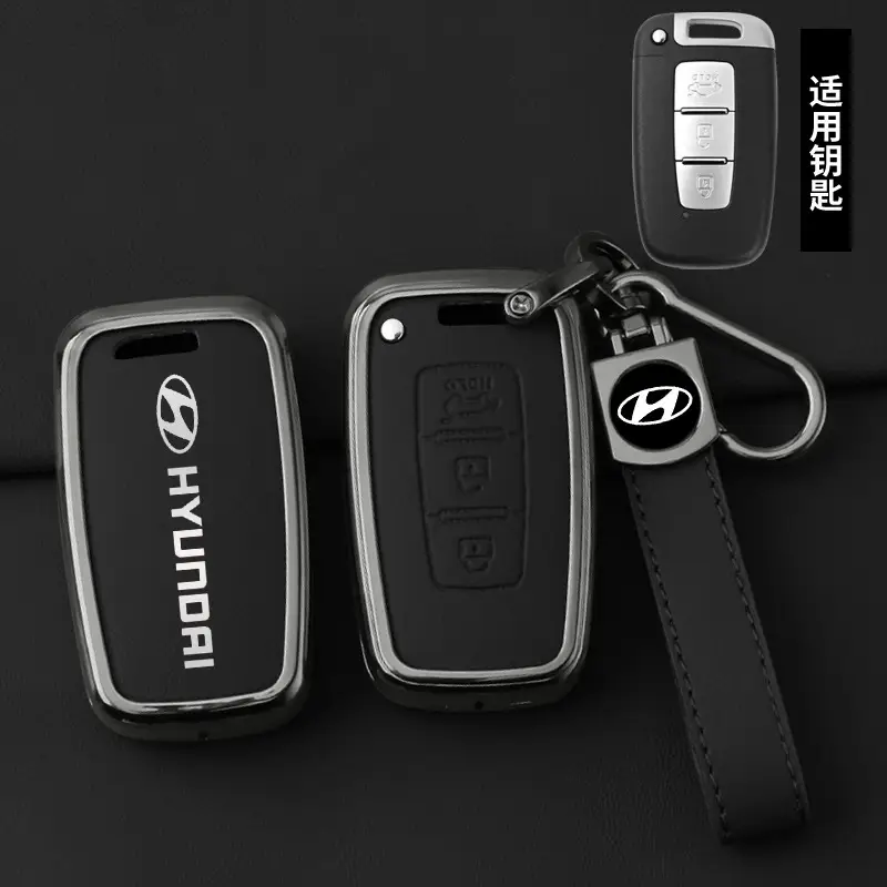 Suitable for Hyundai ix35 Key Case Name Tulang Leading Elantra Rena Rena Rena Car Key Case Buckle