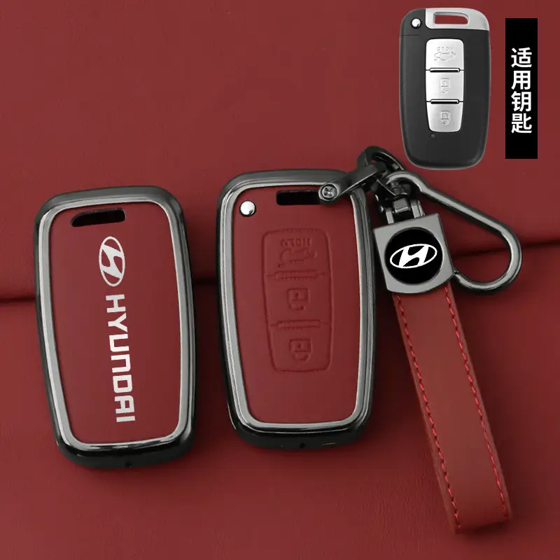 Suitable for Hyundai ix35 Key Case Name Tulang Leading Elantra Rena Rena Rena Car Key Case Buckle
