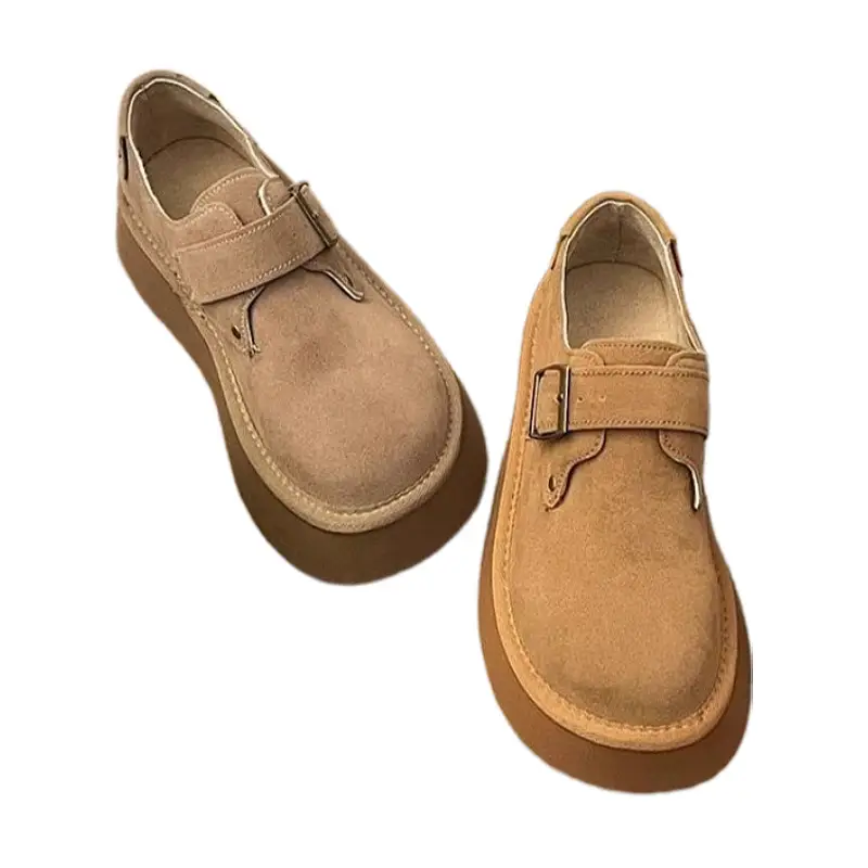 Women's Vintage Slip-on Loafers with Thick Sole 2024 - Image 7