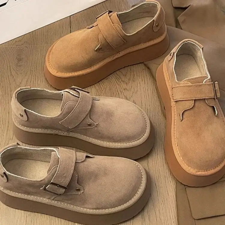 Women's Vintage Slip-on Loafers with Thick Sole 2024 — feature 7