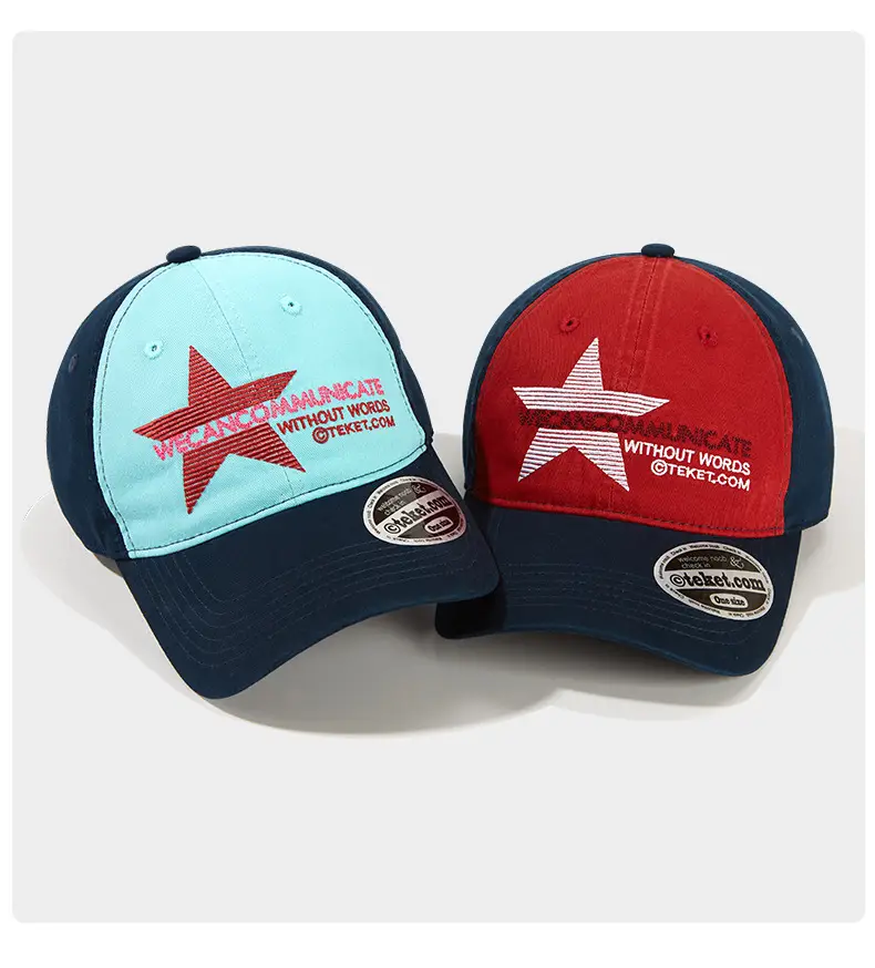 Star Letter Baseball Cap Women Men Heavy Duty Washed — feature 11