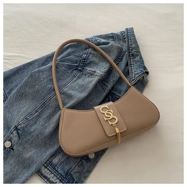 Pink Leather Shoulder Bag for Women 2024 Trendy Fashion β feature 13