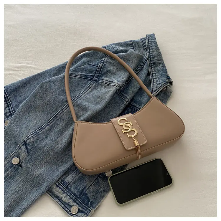 Pink Leather Shoulder Bag for Women 2024 Trendy Fashion β feature 14