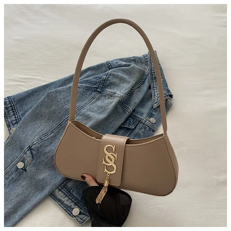 Pink Leather Shoulder Bag for Women 2024 Trendy Fashion β feature 16