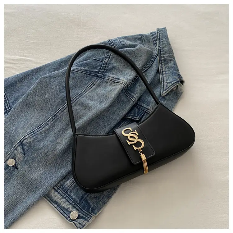 Pink Leather Shoulder Bag for Women 2024 Trendy Fashion β feature 21