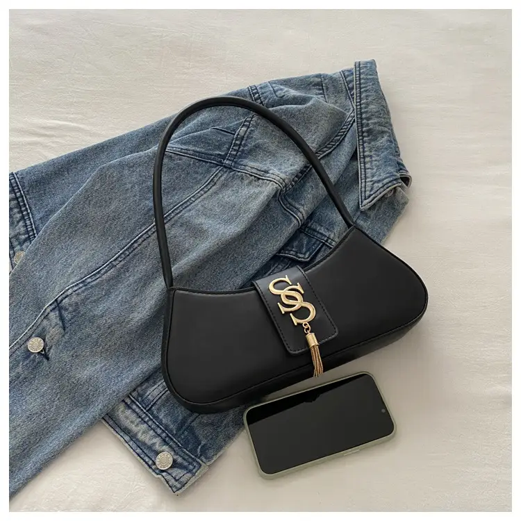 Pink Leather Shoulder Bag for Women 2024 Trendy Fashion β feature 22