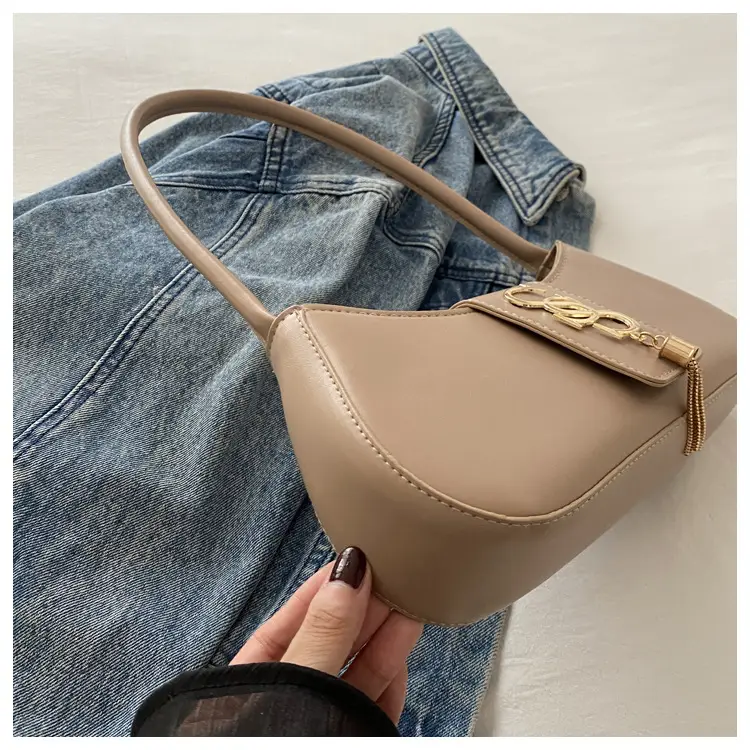 Pink Leather Shoulder Bag for Women 2024 Trendy Fashion β feature 28