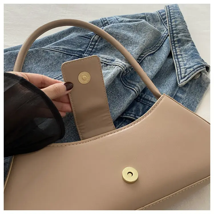 Pink Leather Shoulder Bag for Women 2024 Trendy Fashion β feature 31