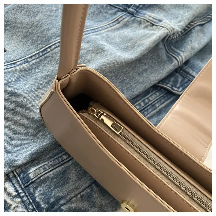 Pink Leather Shoulder Bag for Women 2024 Trendy Fashion β feature 32