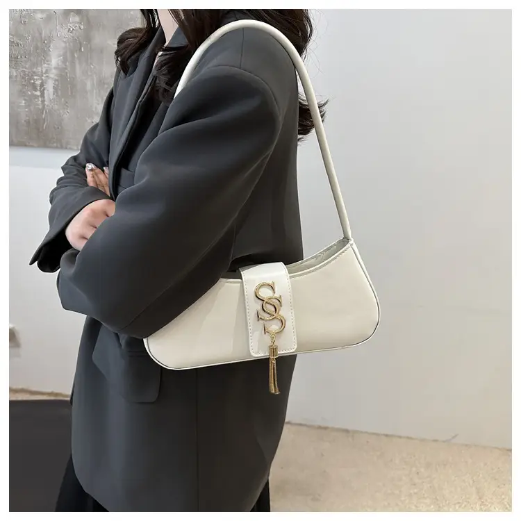 Pink Leather Shoulder Bag for Women 2024 Trendy Fashion β feature 34