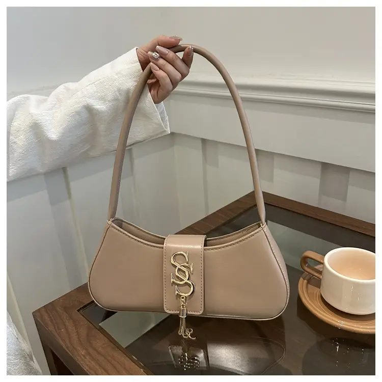 Pink Leather Shoulder Bag for Women 2024 Trendy Fashion β feature 37