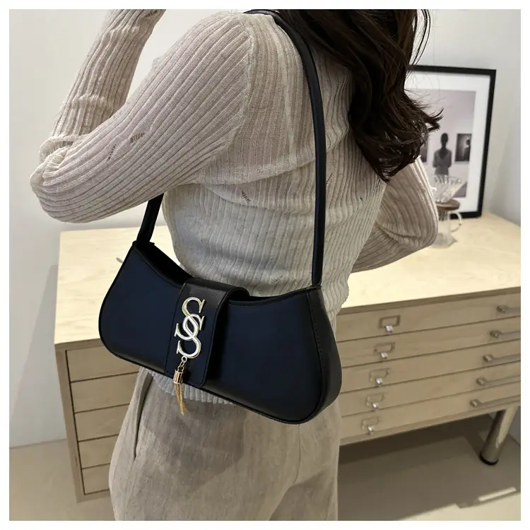 Pink Leather Shoulder Bag for Women 2024 Trendy Fashion β feature 42
